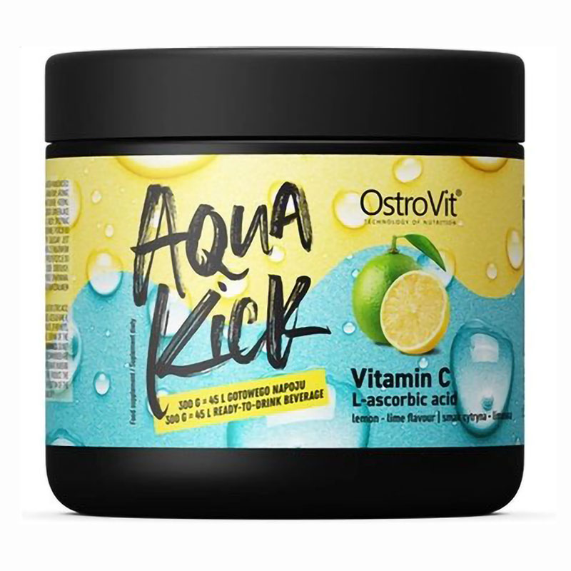 Вітамін C OstroVit Aqua Kick Vitamin C 1000 мг в порошку, 300 г